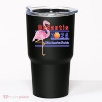 DeSantis 2024 Make America Florida Flamingo Tumbler thumb 0