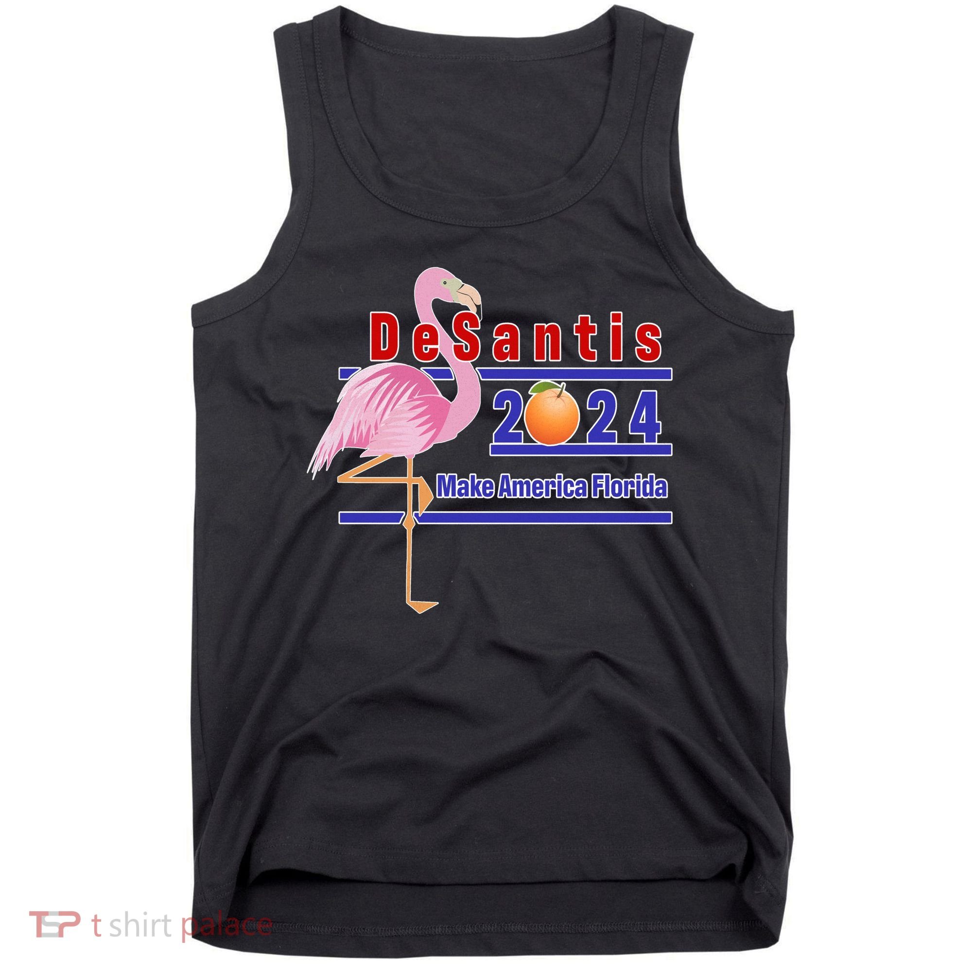 DeSantis 2024 Make America Florida Flamingo Tank Top