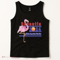 DeSantis 2024 Make America Florida Flamingo Tank Top thumb 2