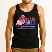 DeSantis 2024 Make America Florida Flamingo Tank Top thumb 3