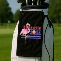DeSantis 2024 Make America Florida Flamingo Golf Towel thumb 2