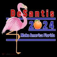 DeSantis 2024 Make America Florida Flamingo Visor thumb 3
