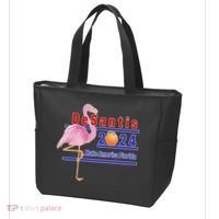 DeSantis 2024 Make America Florida Flamingo Tote Bag thumb 3