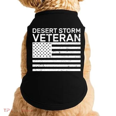 Desert Storm Veteran Doggie Tank