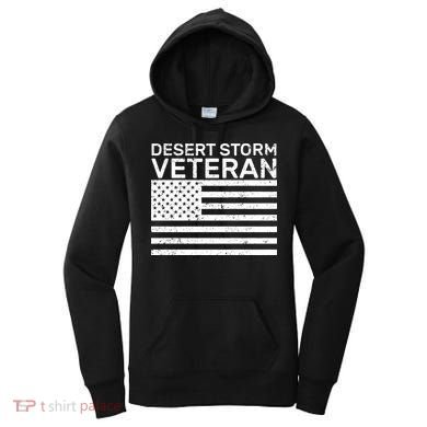 Desert Storm Veteran Women's Hoodie