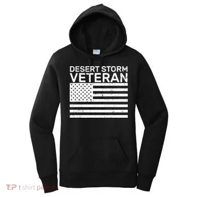 Desert Storm Veteran Women's Hoodie