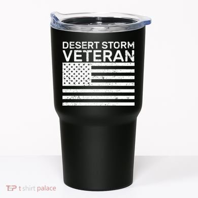Desert Storm Veteran Tumbler