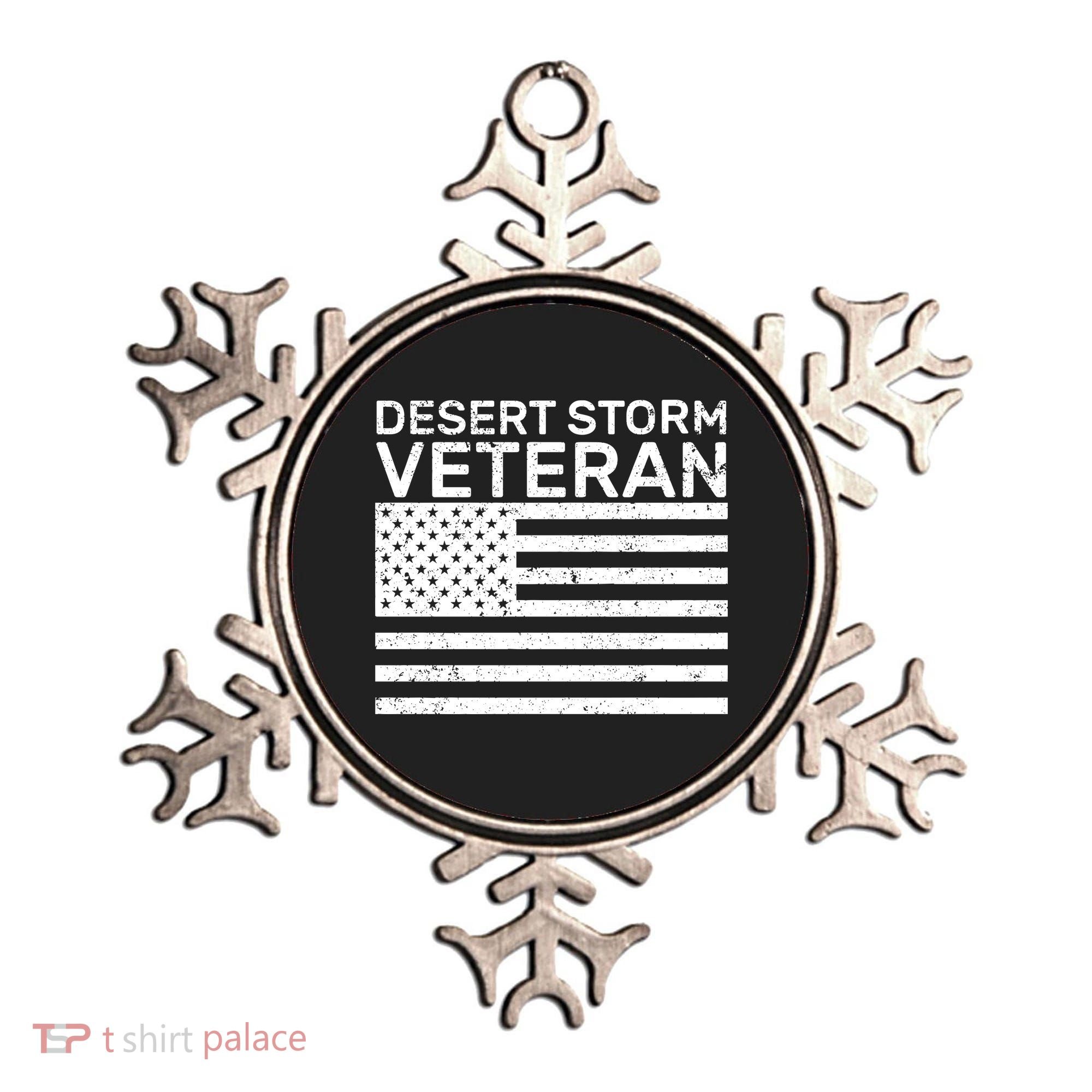 Desert Storm Veteran Ornament
