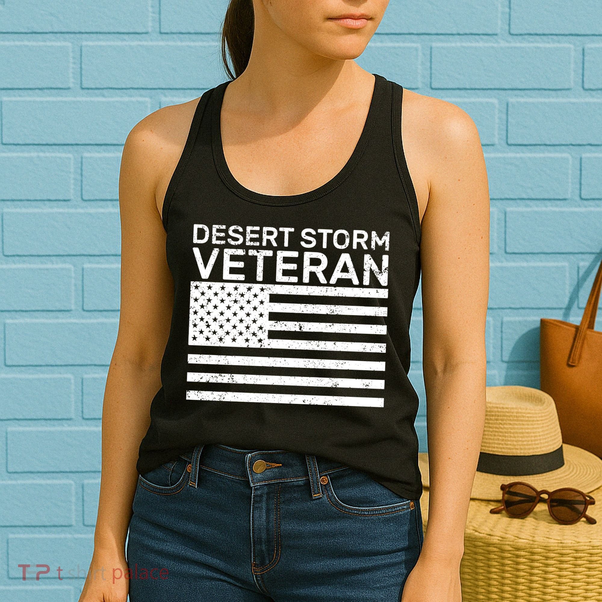 Desert Storm Veteran Women's Tank Top
