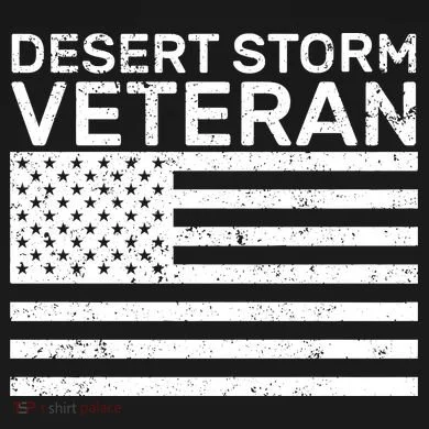 Desert Storm Veteran Tall Hoodie