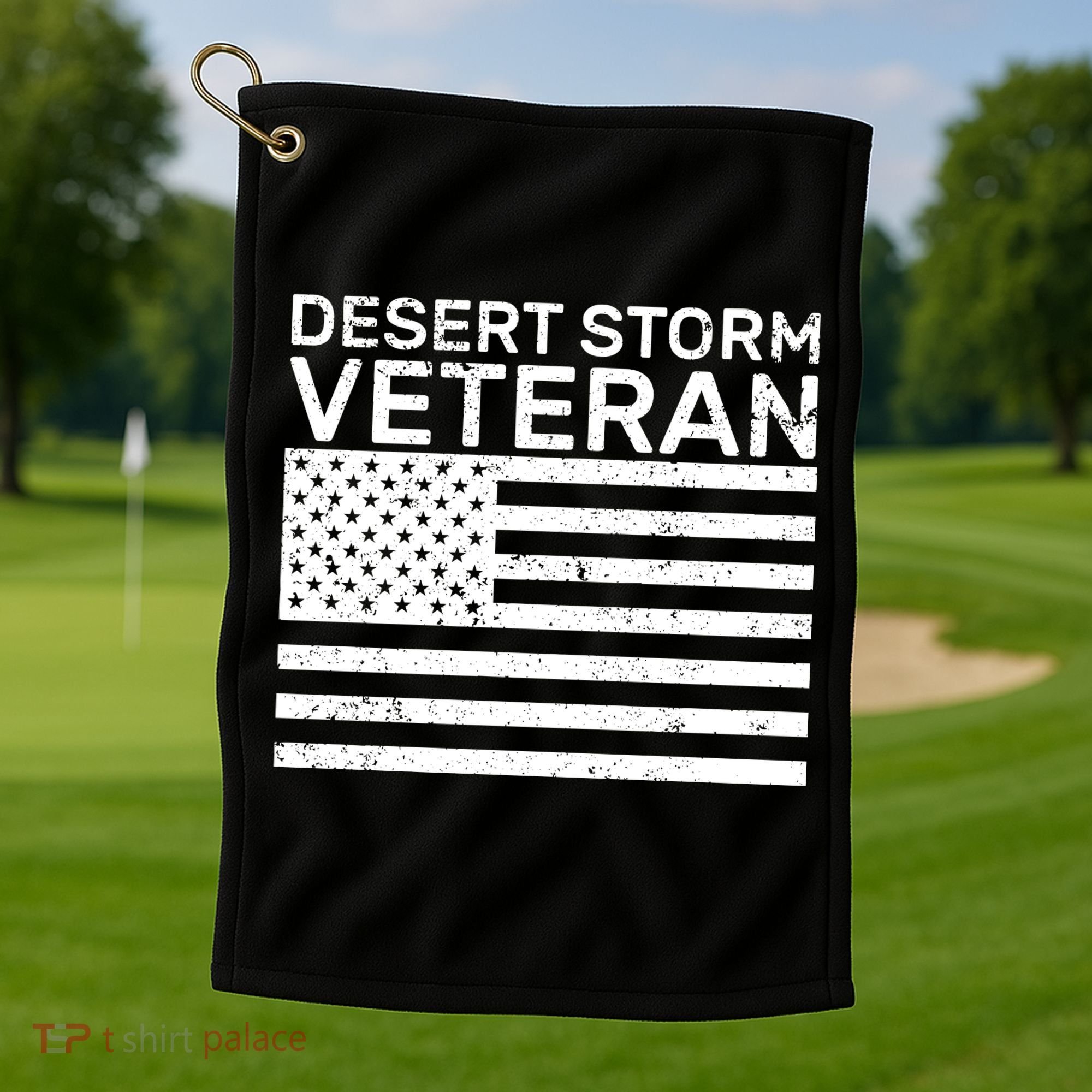 Desert Storm Veteran Golf Towel