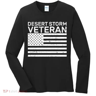 Desert Storm Veteran Women's Long Sleeve Shirt