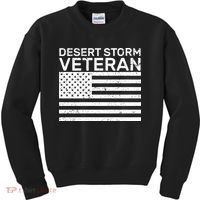 Desert Storm Veteran Kids Sweatshirt thumb 0