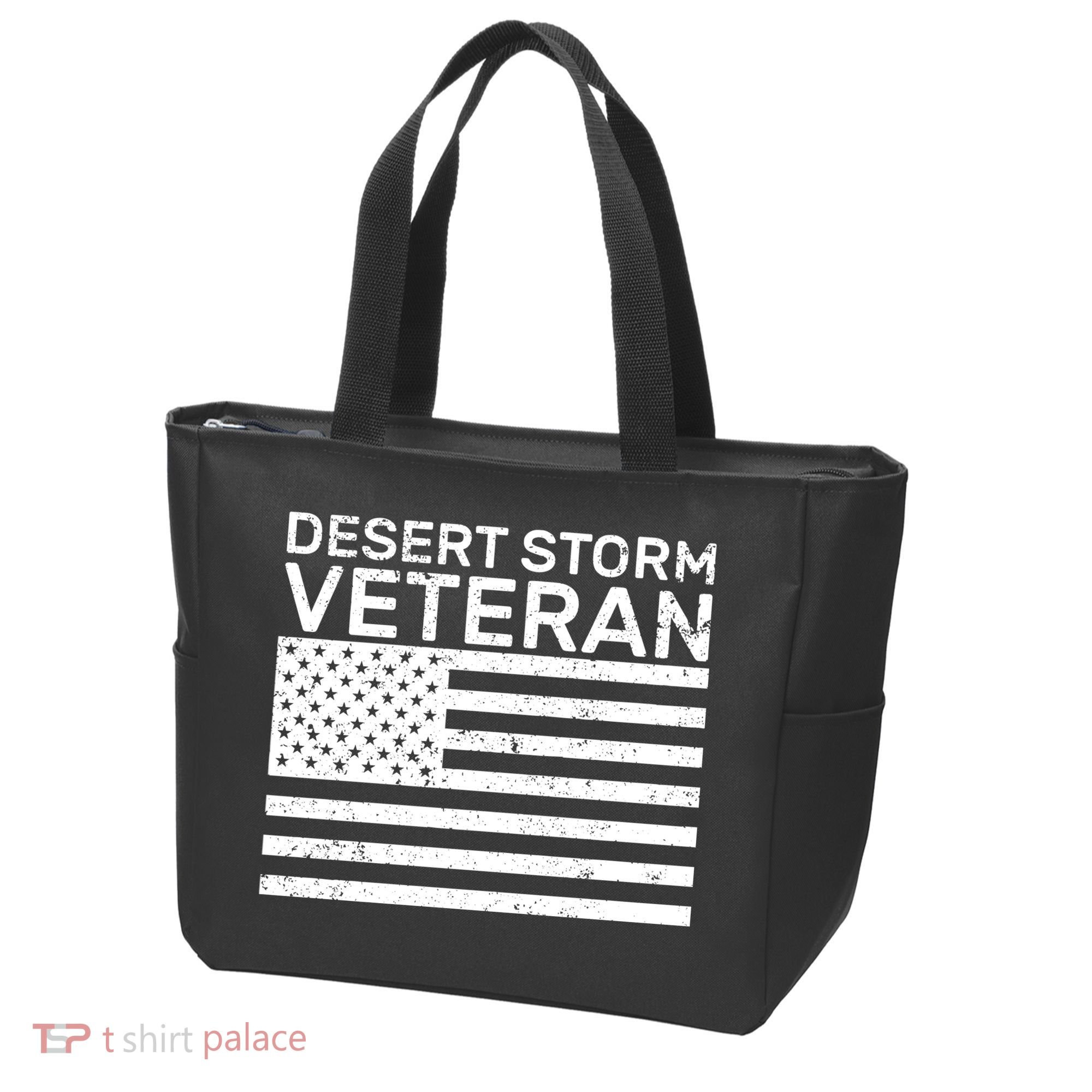 Desert Storm Veteran Tote Bag