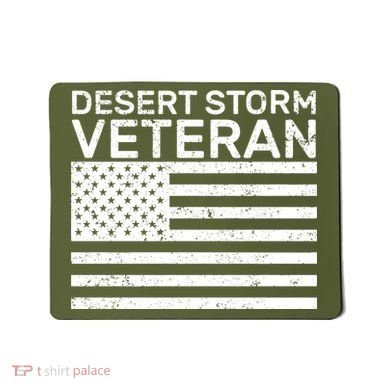 Desert Storm Veteran Mousepad