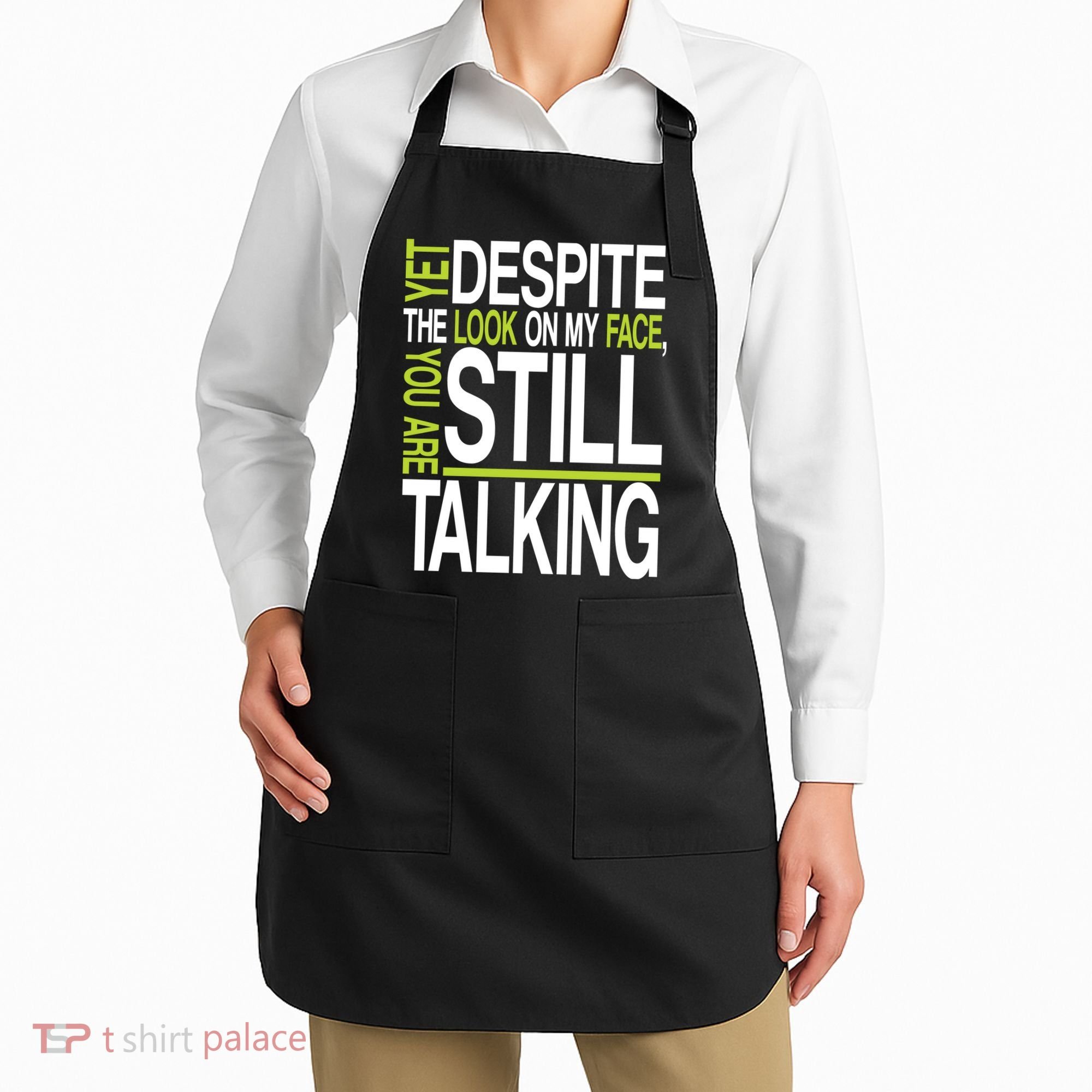 Despite This Look You Are Still Talking Apron