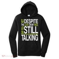 Despite This Look You Are Still Talking Women's Hoodie thumb 0