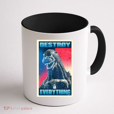 Destroy Everything Election Coffee Mug back
