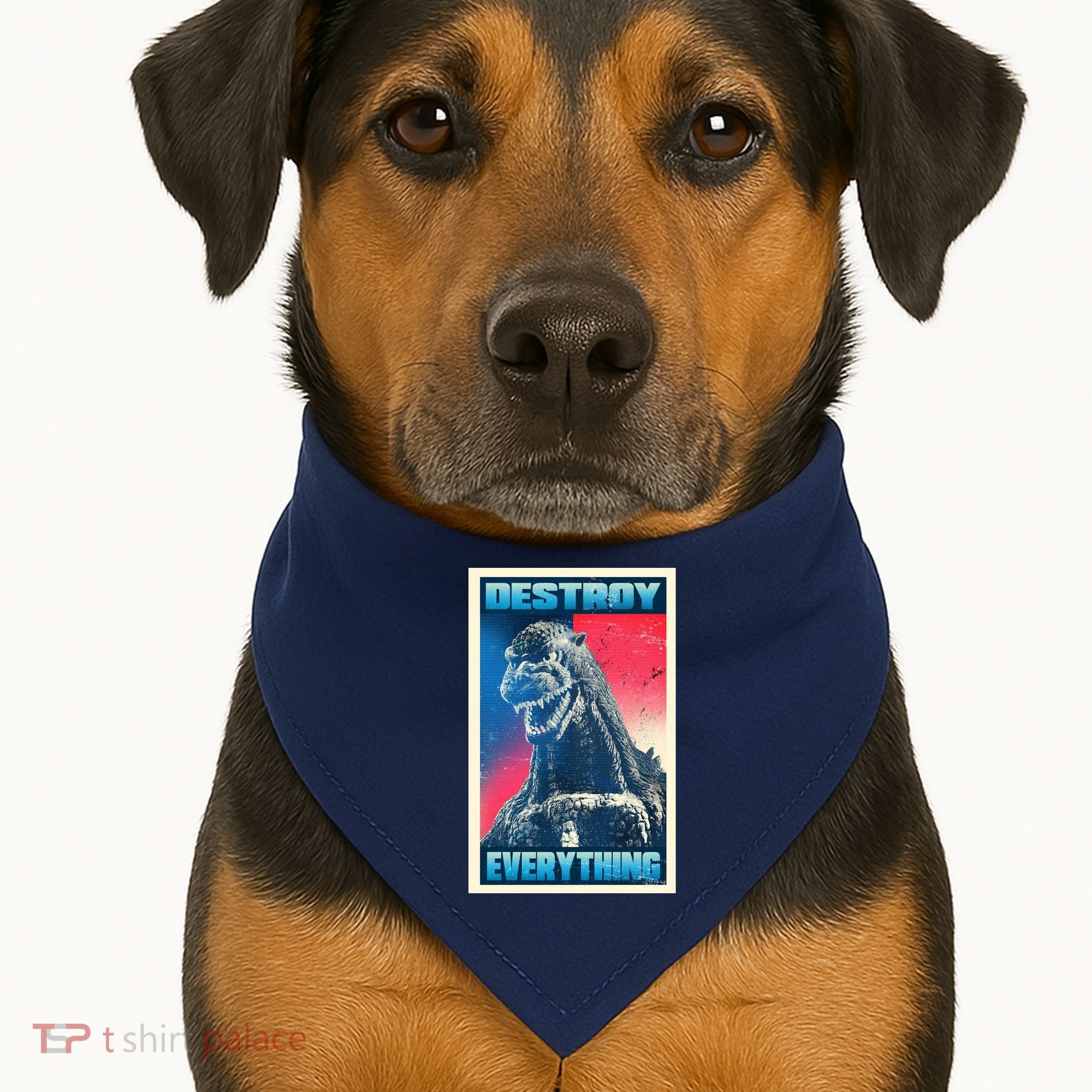 Destroy Everything Election USA-Made Doggie Bandana