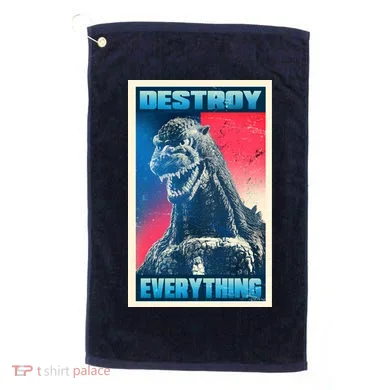 Destroy Everything Election Golf Towel