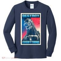 Destroy Everything Election Kids Long Sleeve Shirt thumb 0