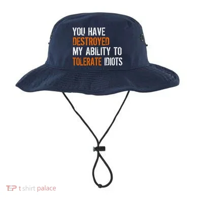 Destroyed Ability Tolerate Idiots Bucket Hat