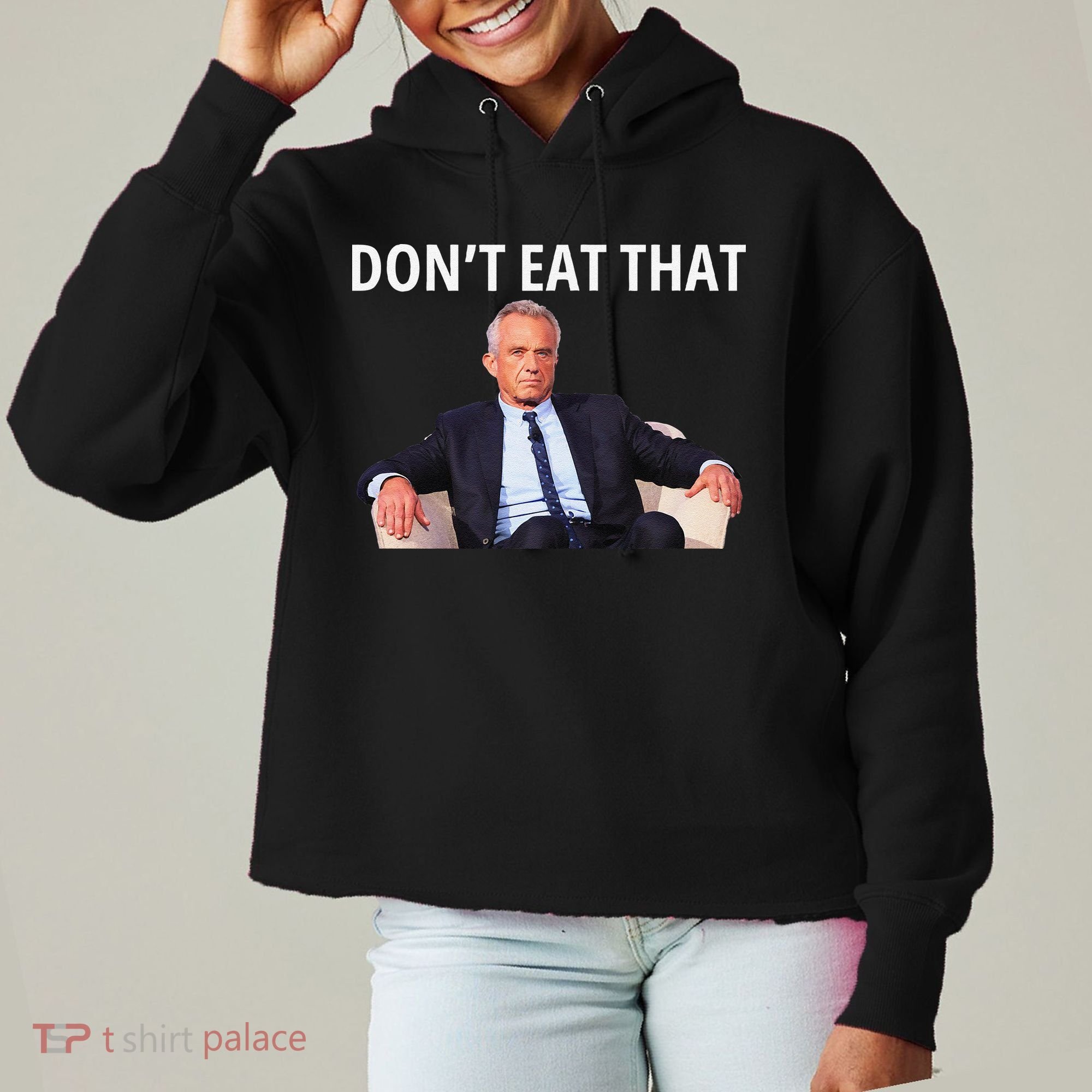 DonT Eat That Maha Robert Kennedy Rfk Jr Gift Ladies Heavyweight Boxy Pullover Hoodie