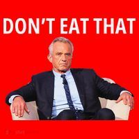 DonT Eat That Maha Robert Kennedy Rfk Jr Gift Santa Hat thumb 1