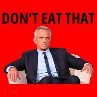 DonT Eat That Maha Robert Kennedy Rfk Jr Santa Hat thumb 1