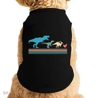 Dinosaur Evolution Trex Velociraptor Chicken Doggie Tank thumb 0