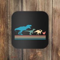 Dinosaur Evolution Trex Velociraptor Chicken Coaster thumb 0
