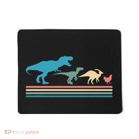Dinosaur Evolution Trex Velociraptor Chicken Mousepad thumb 0