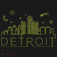 Detroit City Silhouette Pajama Set thumb 2