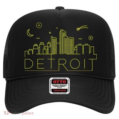 Detroit City Silhouette Hat