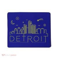 Detroit City Silhouette Mousepad thumb 0
