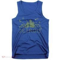 Detroit City Silhouette Tank Top thumb 0