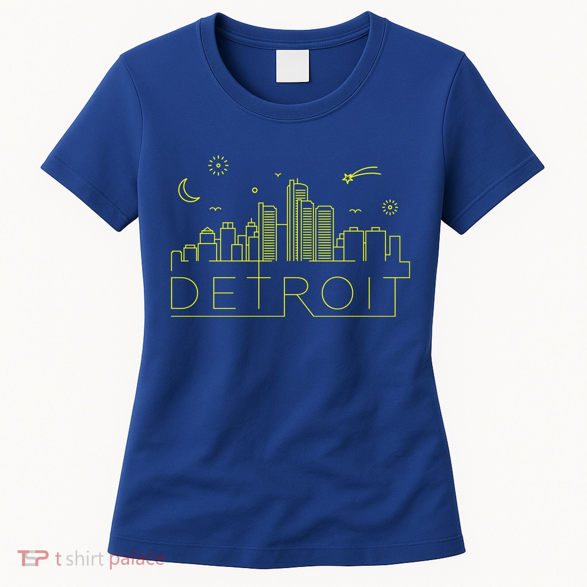 Detroit City Silhouette Women's T-Shirt