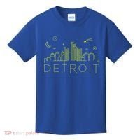 Detroit City Silhouette Kids T-Shirt thumb 0