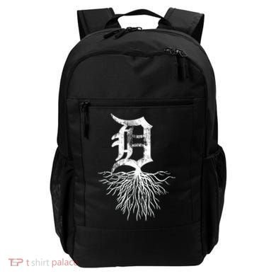 Detroit D Roots Michigan Born Rooted Backpack
