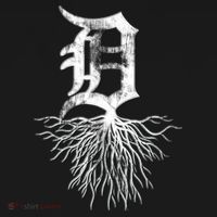 Detroit D Roots Michigan Born Rooted Ornament thumb 1