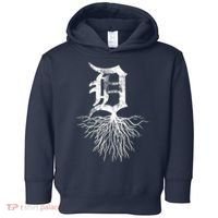 Detroit D Roots Michigan Born Rooted Toddler Hoodie thumb 0
