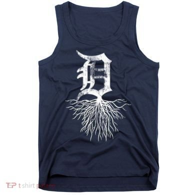 Detroit D Roots Michigan Born Rooted Tank Top