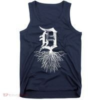 Detroit D Roots Michigan Born Rooted Tank Top thumb 0
