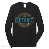 Detroit Emblem Since 1707 Long Sleeve Shirt thumb 0