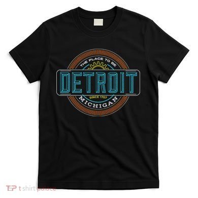 Detroit Emblem Since 1707 T-Shirt