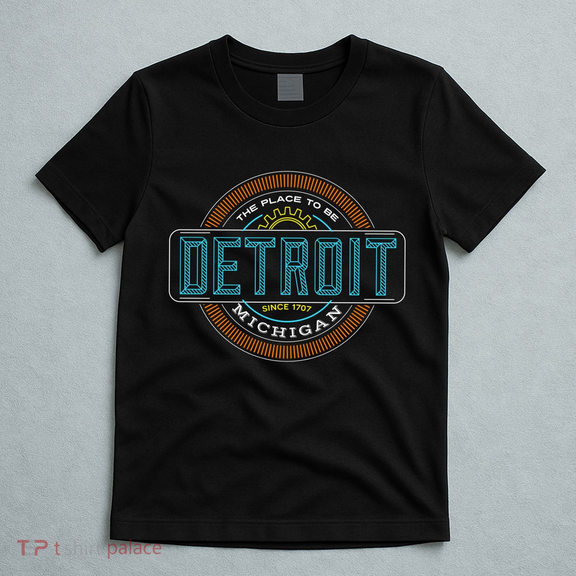 Detroit Emblem Since 1707 T-Shirt