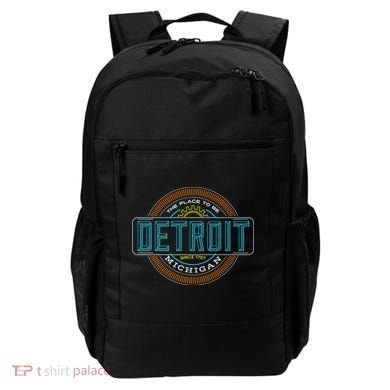 Detroit Emblem Since 1707 Backpack