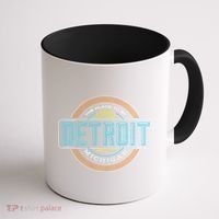 Detroit Emblem Since 1707 Coffee Mug thumb 1