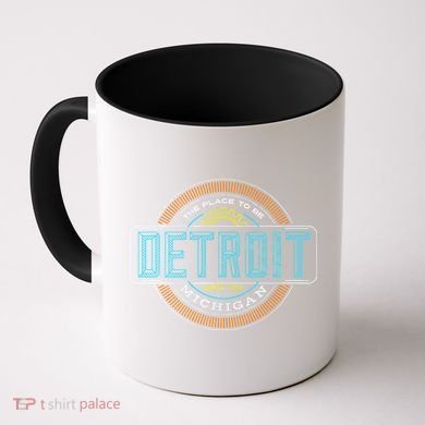 Detroit Emblem Since 1707 Coffee Mug