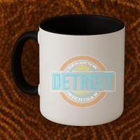 Detroit Emblem Since 1707 Coffee Mug thumb 2